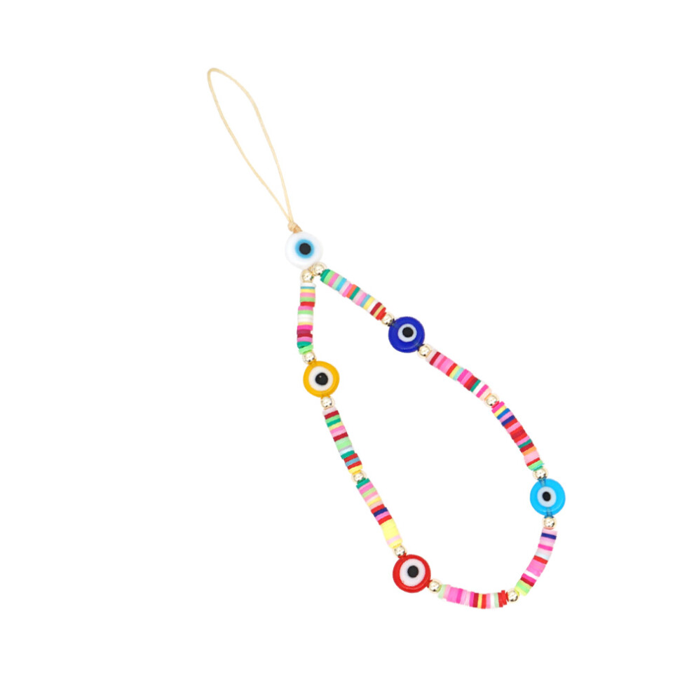 Cute Ethnic Phone Beaded Lanyard Anti Lost Wrist Strap 3164024158561