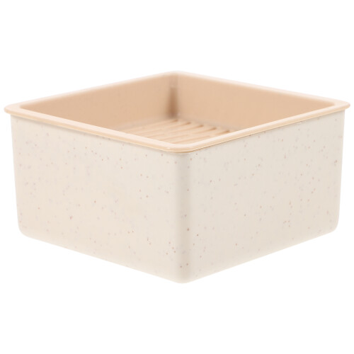 Practical Cat Grass Box Plastic Beige 1set