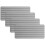 Tabletop Bathroom Tray Absorbent Mats Grey 4pcs Back To School 11