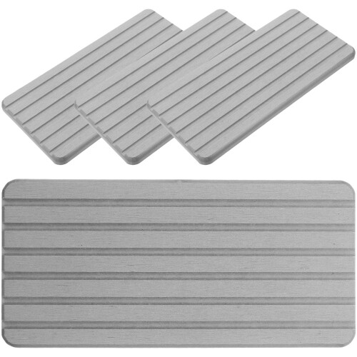 Tabletop Bathroom Tray Absorbent Mats Grey 4pcs Back To School 2