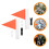 2 Sets High Visibility Cycling Warning Flags For Bicycles 8