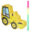 Raindrops  Kids Pinatas Auto Hanging Unique Party Decorations 9