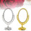 Tabletop Mirror Double Sided Plastic Decorative Framed Oval 7