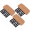 Baseball Referee Brush Durable Comfortable Grip For Home 3pcs 10