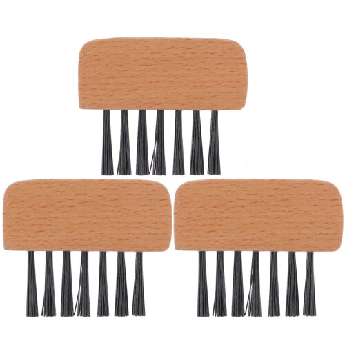 Baseball Referee Brush Durable Comfortable Grip For Home 3pcs