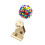Worgeous  Teens Decoration Simulation Balloons House Diy Model Kit 10