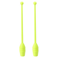 Hythmic Gymnastics Stick Artistic Gymnastics Stick Yellow 2pcs