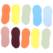 12 Pairs Eva Flip-Flops Man Beauty Salon Slippers Pedicure Shoes