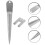 Weaving Auxiliary Tools Small Candy Mold Hat Football Silver 11
