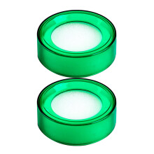 2 Pcs Money Counting Hand Wet Device Office Finger Sponge Moistening