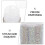 Empty Makeup Pump Bottle For Skincare Storage In White 1set 8