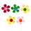 Felt Flowers For Crafts Assorted Colors 120set 8
