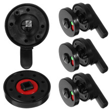 4 Pcs Partition Door Lock Toilets Indicator Vacant Engaged Sign