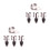 2 Pack Guitar Finger Cots Lightweight Picks Resonator Miss 3