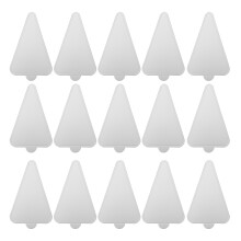 100 Pcs Cake Stands Dessert Trays Display Bases Boards Silver