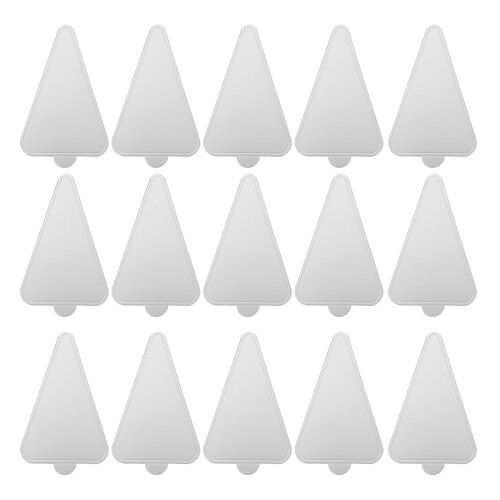 100 Pcs Cake Stands Dessert Trays Display Bases Boards Silver