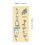 Gitarren Sticker Selbstklebend Fingerboard Schützer Beige 2