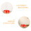 2 Pcs General Car Filter Funnel Fire Extinguisher Base 8