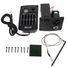 Guitar Accessory Tuner Pickup Black Metal For Enhanced Sound
