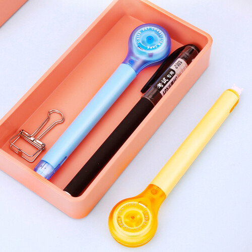 Daily Tape Pen Shape Correction Tape Assorted Color 5pcs 2