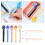 Daily Tape Pen Shape Correction Tape Assorted Color 5pcs 8
