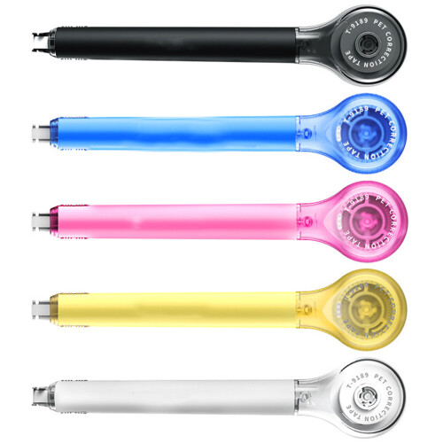 Daily Tape Pen Shape Correction Tape Assorted Color 5pcs