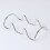 Masteelf  2 Pcs Taco Holder Mexican Pancake Rack Toaster Shells Silver 11