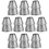 Mlins 10 Pcs Cutting Replacement 1.80x1.60x1.60cm Silver 11