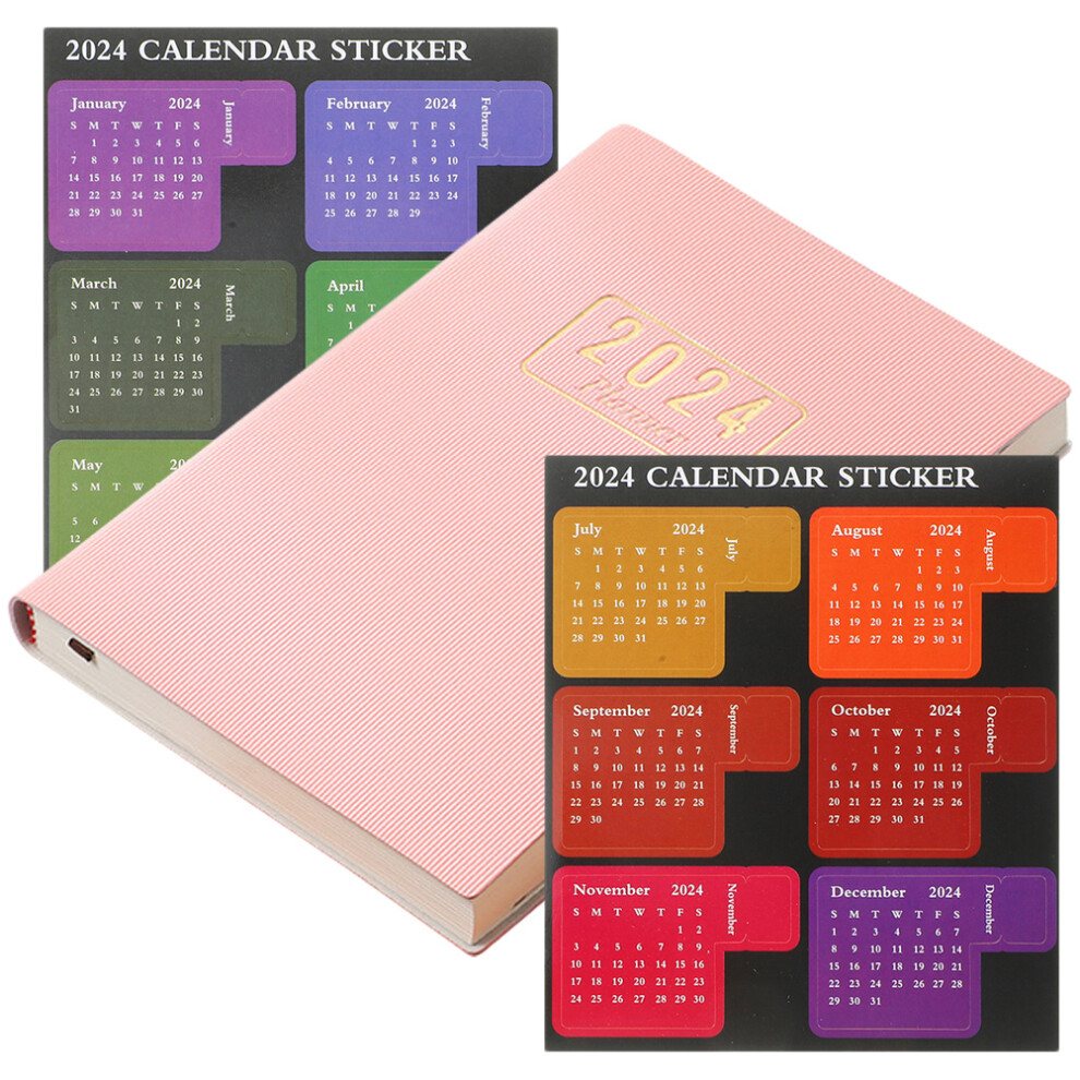 Calendar Notepad Daily Planner Notebook Travel Office Weekly Hourly-image-OPC-PK8MRND-NEW