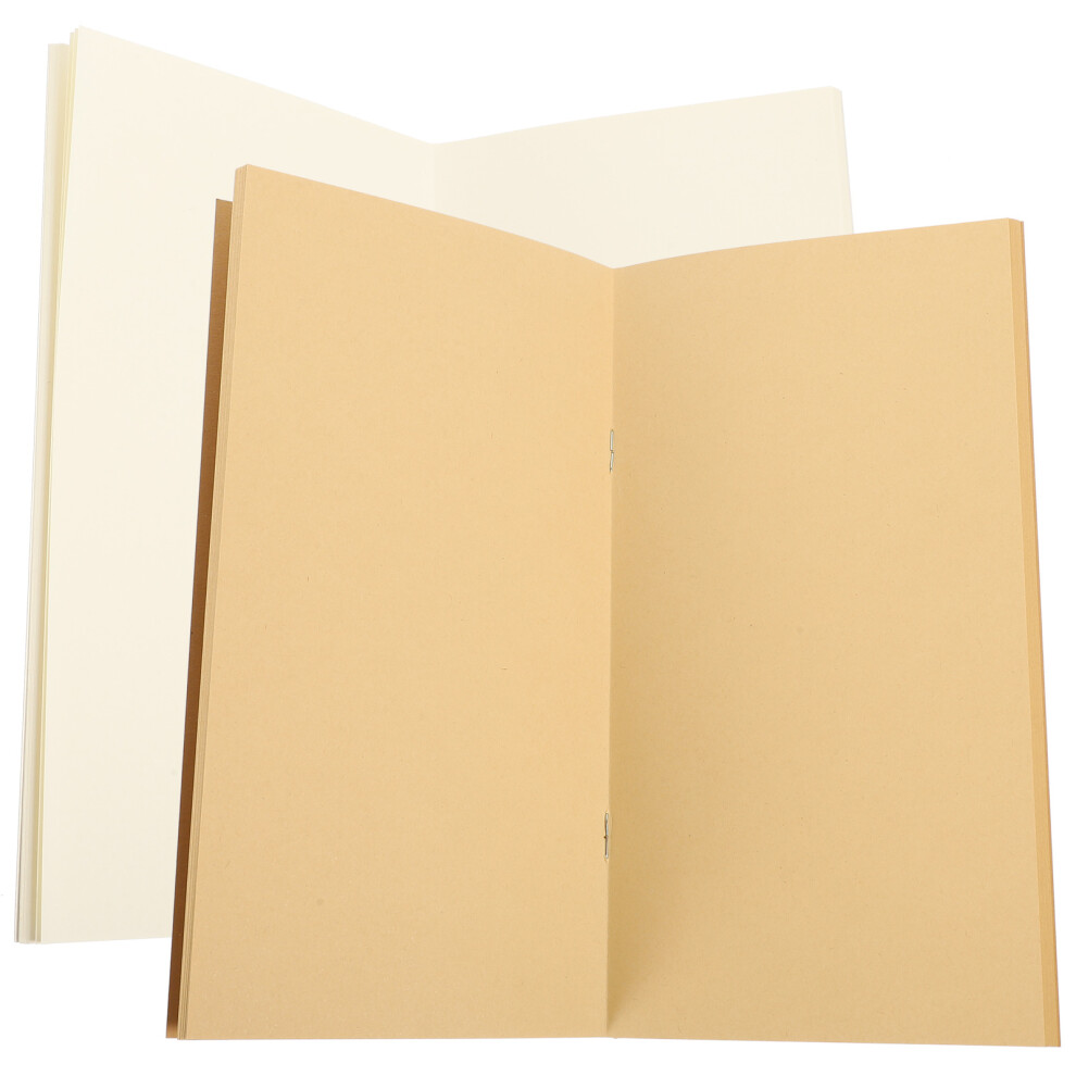 2 Pcs Inner Core Replacement Manual Book Notebook Paper-image-OPC-PK8MRD2-NEW