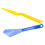Window Tint Tool Car Corner Gasket Squeegees Plastic 2pcs 10