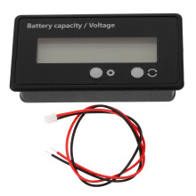 Power Display Meter Battery Capacity Percentage Tester Gauge for Car