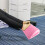 Memory Foam Footrest Pillow Pink Promote Circulation 1set 5
