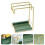 Black Mounted Drain Shelf Cup Organizer 2