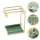Black Mounted Drain Shelf Cup Organizer 4