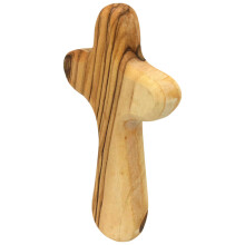 Handheld Olijfhout Kruis Gebedskruis Voor Decoraties En Feesten