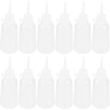 Mini Bottles Small Glue Bottles Glue Container Plastic 12