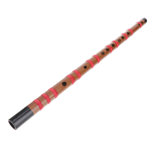 Beginner Bamboo Flute Wooden Flute Light Brown 1 Pc 2