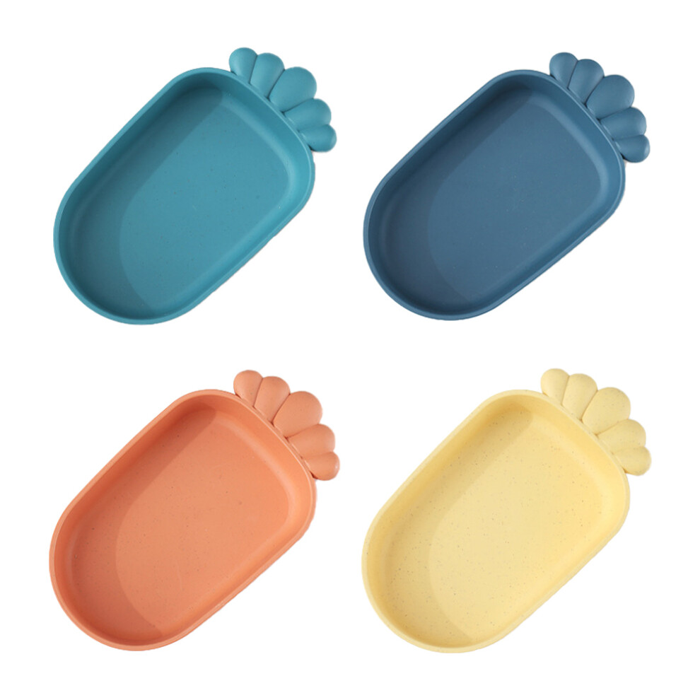 Food Trays Practical Use 4Pcs 6.7X3.7x1.6in Ohphcall