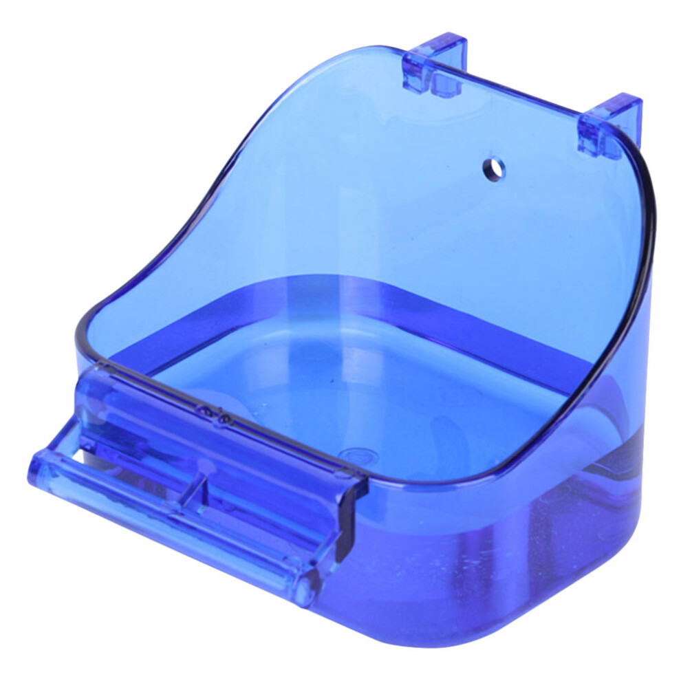 Parrot Shower Bird Bath For Cage Blue Abs 1pack