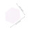 Sewing Template Fabric Patchwork Template White 400pcs 3
