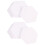Sewing Template Fabric Patchwork Template White 400pcs 1