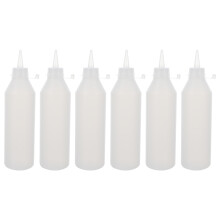Raindrops 6set Glue Bottles With Tip Hdpe White For Crafting
