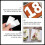 Cake Stencils White 1set 8inches 8