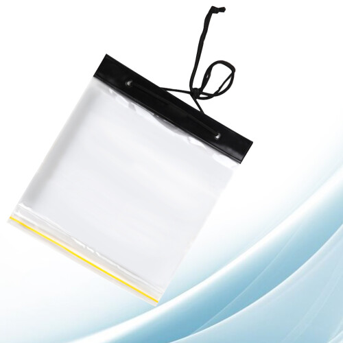 Rectangular Map Bag Map Bag White Plastic 1pcs 2