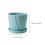 Planter Simple Plastic Flower Pot 4pcs 5.4x5.4x4.9in 8