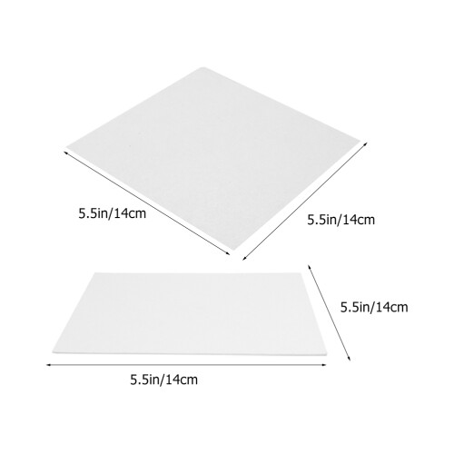 Pressed Flower Tools White Paper 10 Lining Papers 5.50x5.50in 2