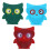 3St Herbruikbare Tissue Covers in Diverse Kleuren, En 11