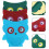 3St Herbruikbare Tissue Covers in Diverse Kleuren, En 9