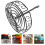 Black Iron Handle Storage Basket Durable Wire Fruit Holder 7